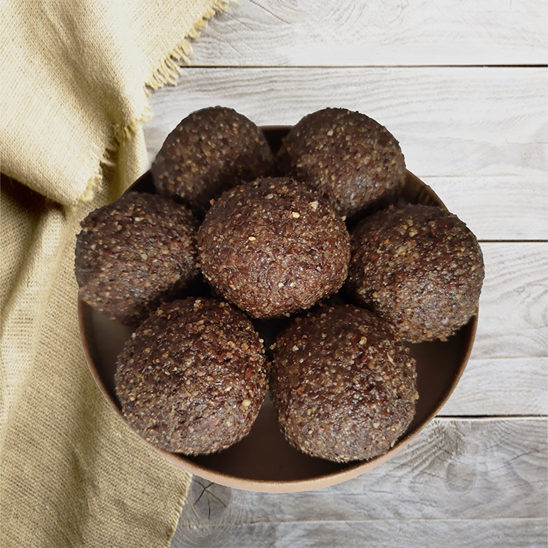 Flaxseed laddu (Omega-3s & antioxidants Laddu)